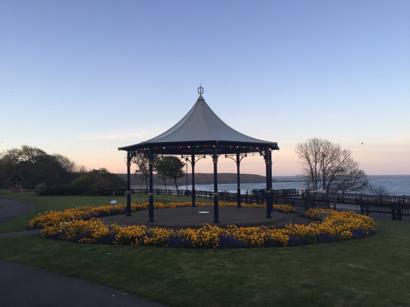 Filey Crescent Gardens Bandstand - East Coast of North Yorkshire