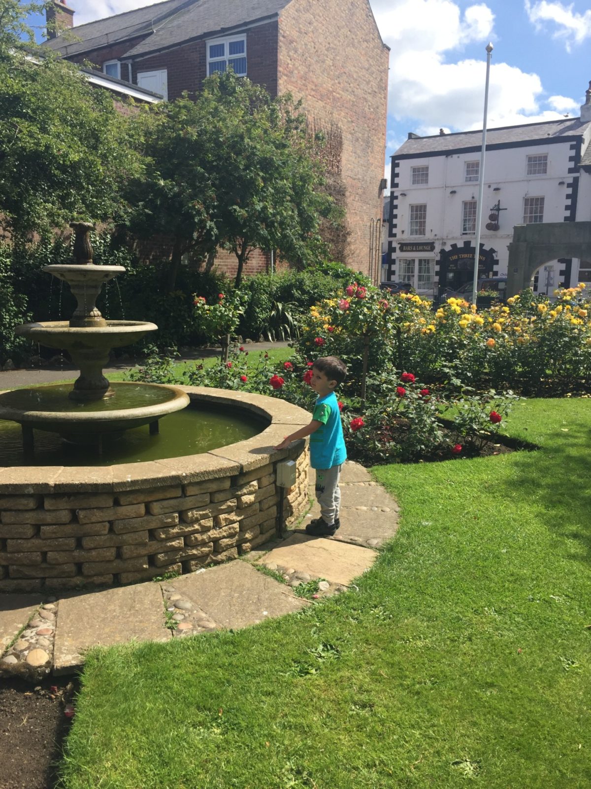 Memorial Garden in Filey - East Coast of North Yorkshire